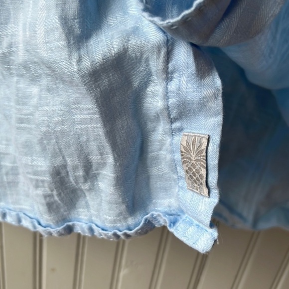 TOMMY BAHAMA Men’s Just Maui’d Tropical Button Down Short Sleeve Shirt - Large - Picture 6 of 9